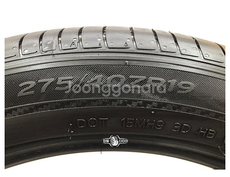 중고타이어 한국타이어 벤투스 S2AS 275/40R19...--4