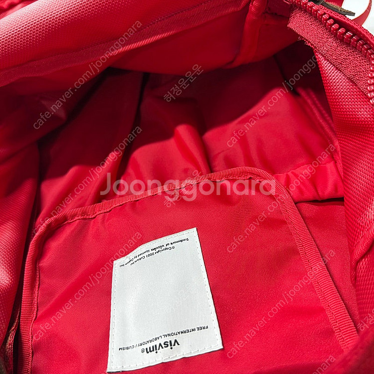 비즈빔 (visvim) 코듀라 22L 백팩 레드--3