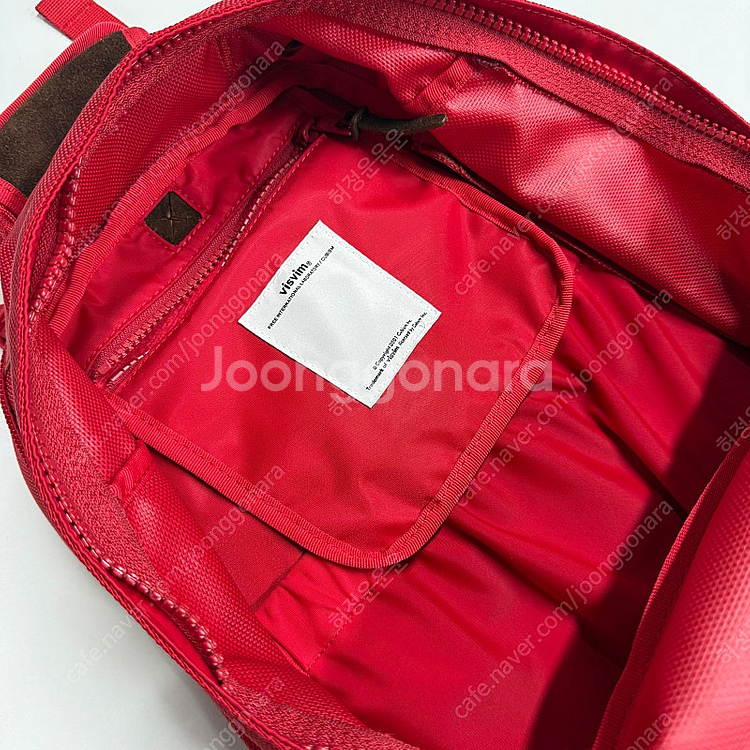 비즈빔 (visvim) 코듀라 22L 백팩 레드--4