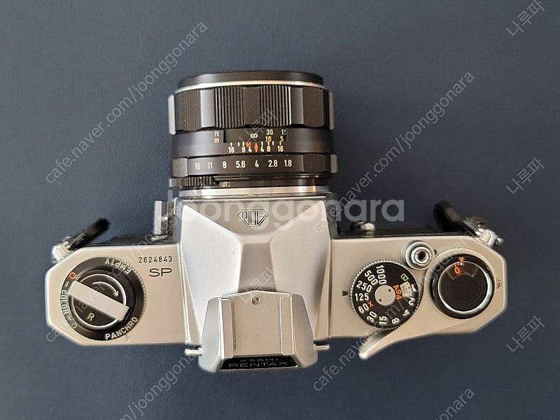 펜탁스 슈퍼타쿠마 55mm f1.8, SP바디--8