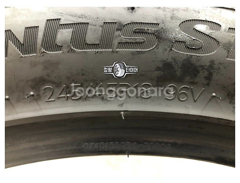 중고타이어 한국타이어 벤투스S1AS 245/45R18 ...--4