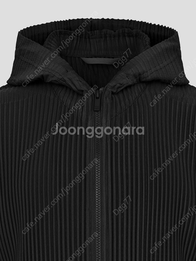 [새상품] 옴므플리세 JL126 먼슬리 후드 집업 블랙...--2