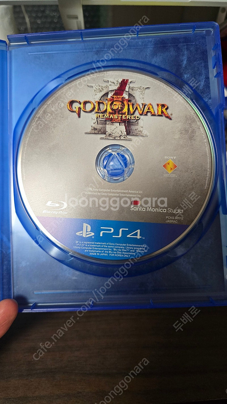ps4 갓오브워3 리마스터드 ps5가능--1