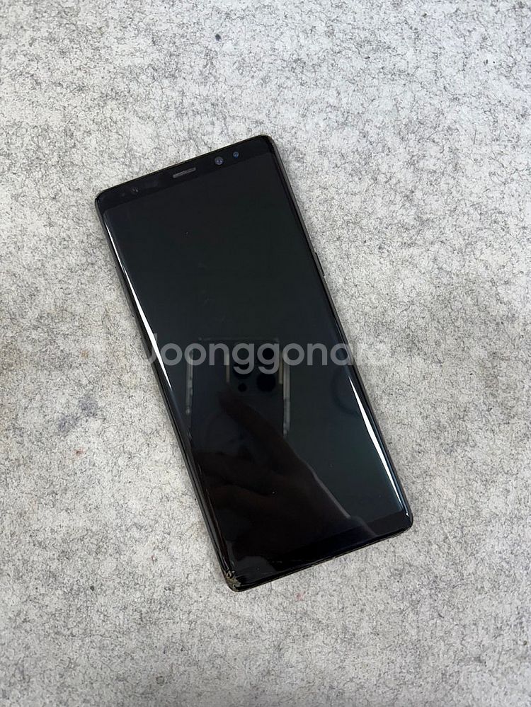 갤럭시노트8 블랙 64G 가성비꿀폰 정상작동 서브용 추...--2
