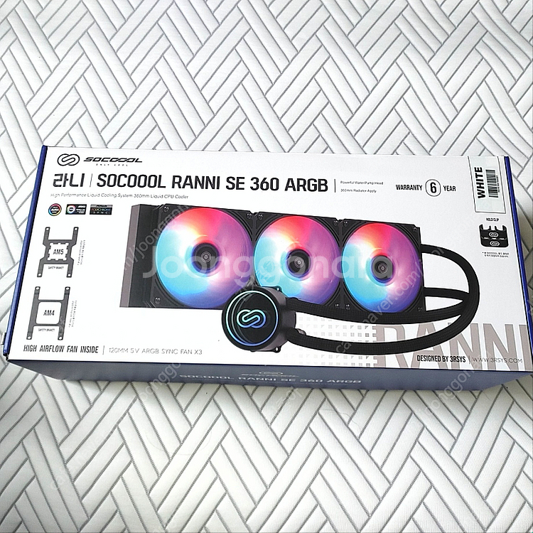 3RSYS RANNI SE 360 라니SE 화이트 수냉...--0