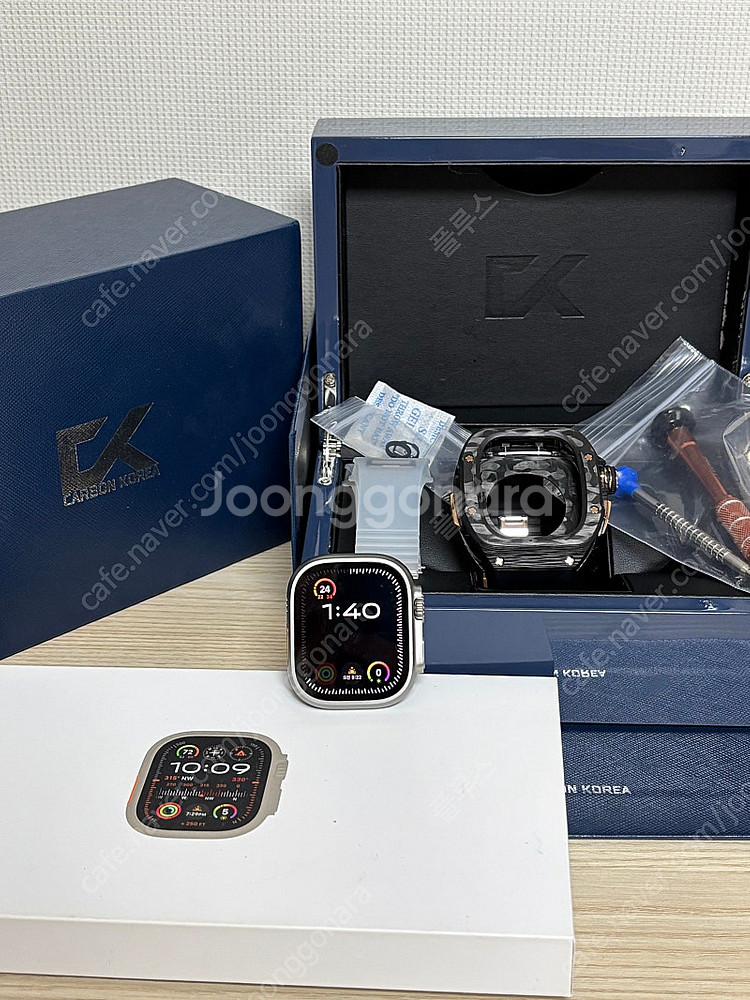 카본코리아 애차드밀 49mm,애플워치 울트라2--1