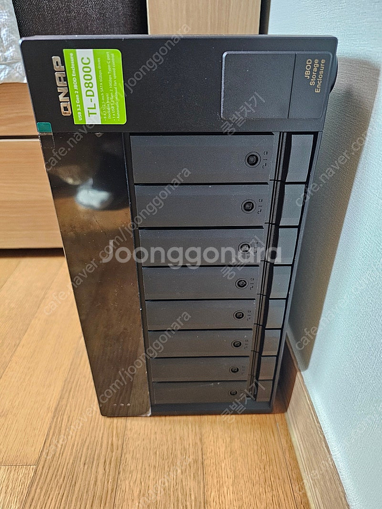 큐냅 QNAP TL-D800C 8베이 확장 케이스 팝니...--1