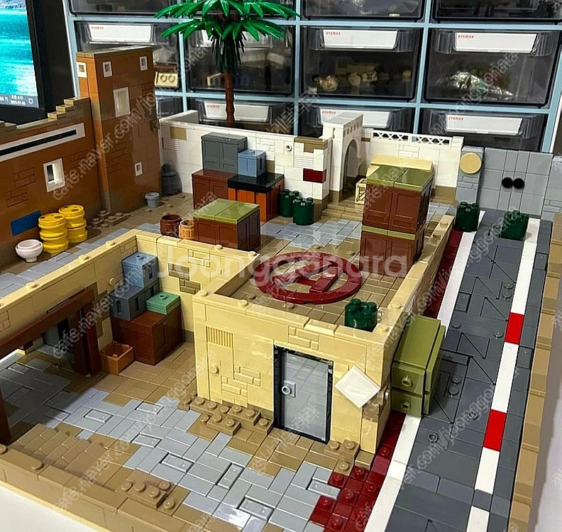 레고 밀리터리 MOC 카스온라인 더스트2 디오라마 판매--0