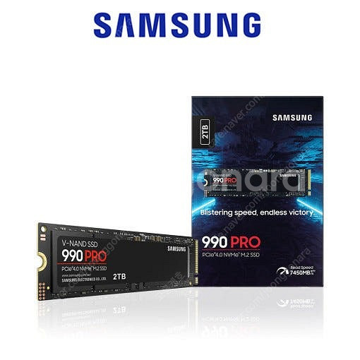 [미개봉]새제품 Samsung 990 PRO 2TB 히...--1