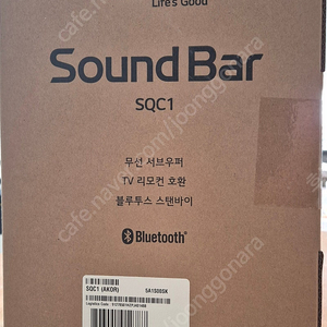 LG 사운드바 SQC1 새상품입니다.