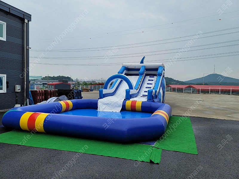 여름 물놀이 어린이집 이동식 수영장 대여 이미지