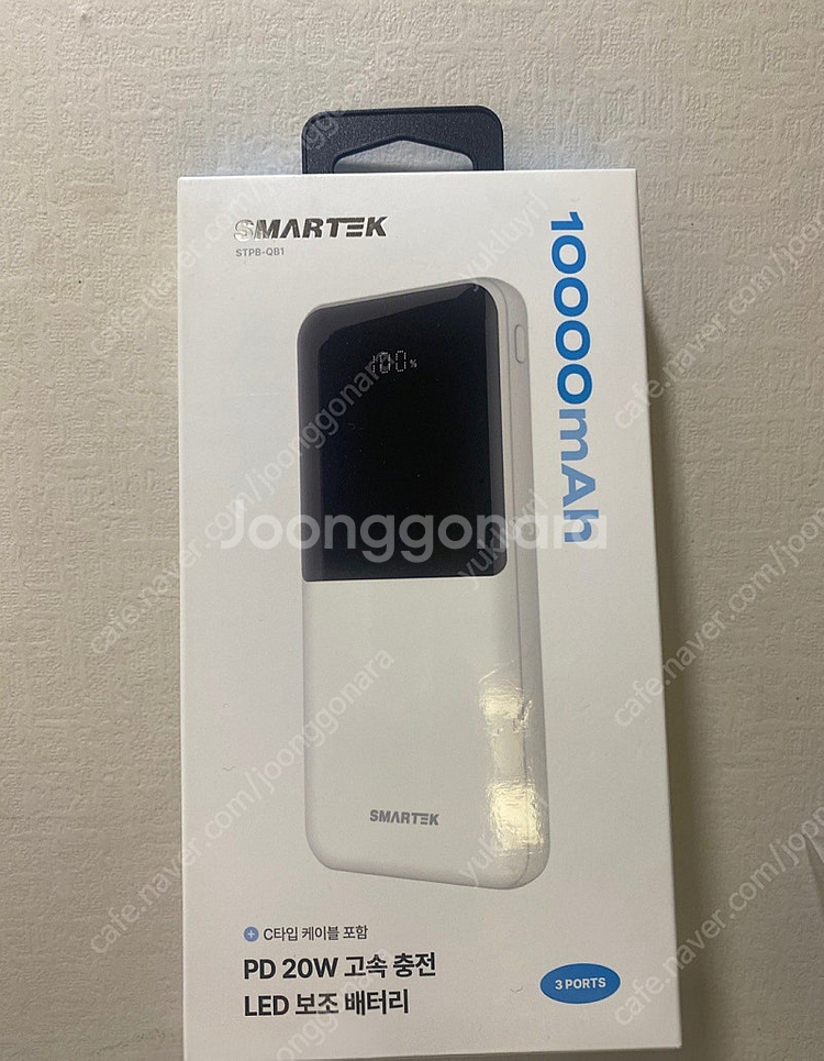 SMARTEK 보조배터리 10000 mAh--0