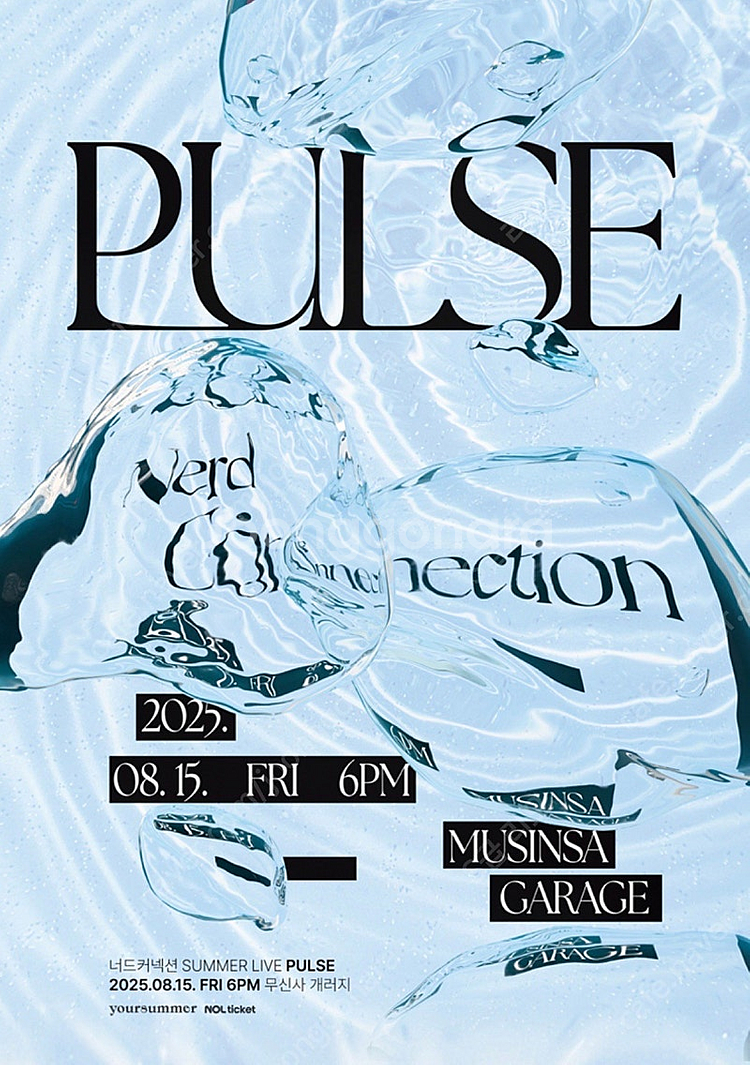 너드커넥션 SUMMER LIVE, PULSE 공연 양도...--0