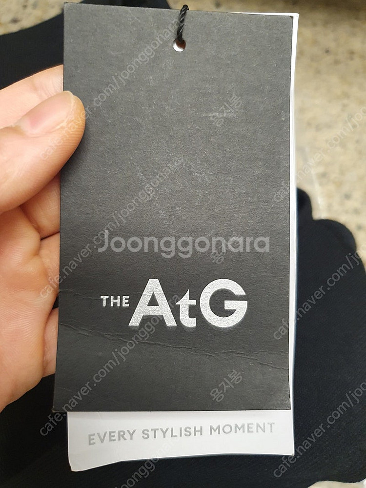 AtG 스퀘어넥 하프 슬리브 니트 새상품(블랙,화이트)--2