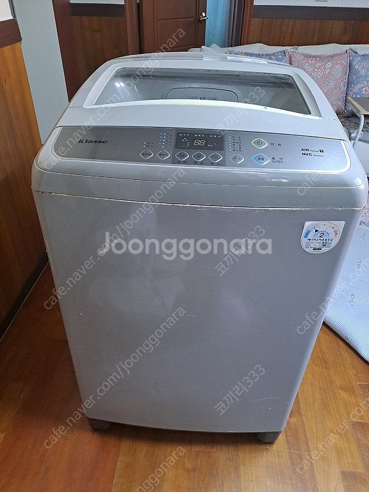 대우 클라쎄 15kg 통돌이 세탁기(에어버블4D)--0