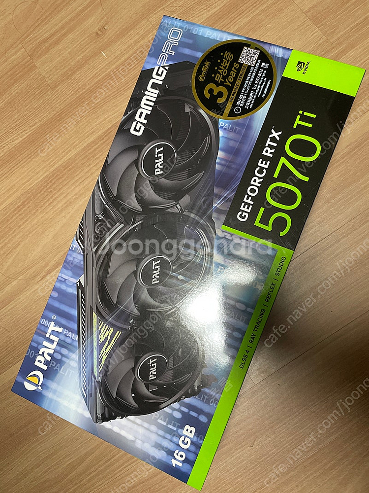 PALIT RTX 5070 Ti GAMINGPRO D7...--0