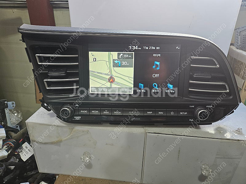 [GW] 더뉴아반떼AD 2019년 자출 AVN 네비게이...--0