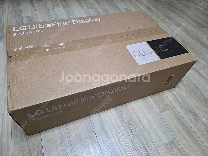 LG 울트라파인 32UN650K 미개봉 새상품--0