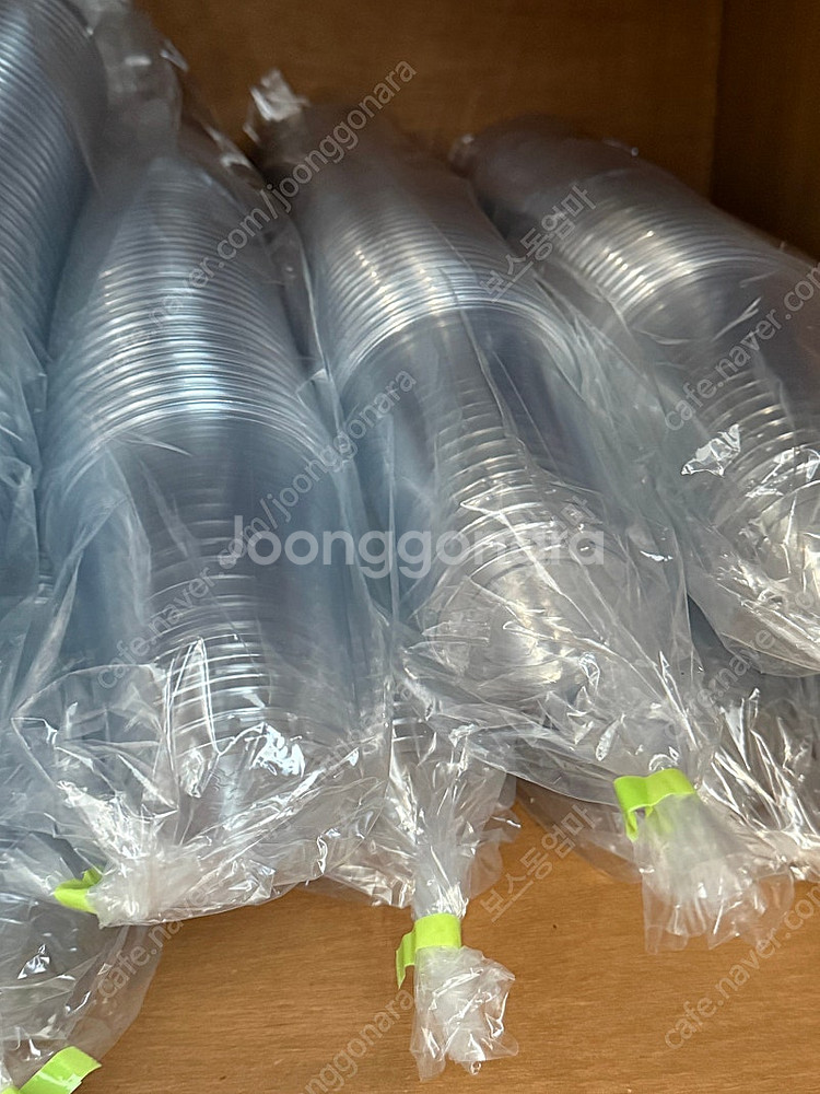 14oz 투명플라스틱 무지 아이스컵--5