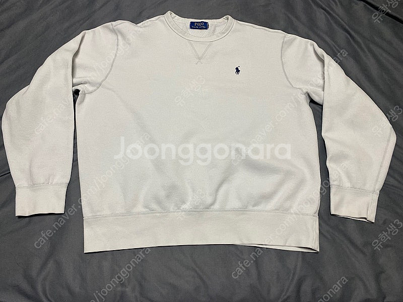 성인 남성 폴로 라지 L 맨투맨 화이트 긴팔 랄프로렌 ...--0