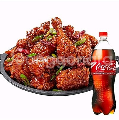[][] 가마치통닭 깐풍치킨 + 콜라 1.25L 18천/장당--0