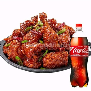 [][] 가마치통닭 깐풍치킨 + 콜라 1.25L 18천/장당