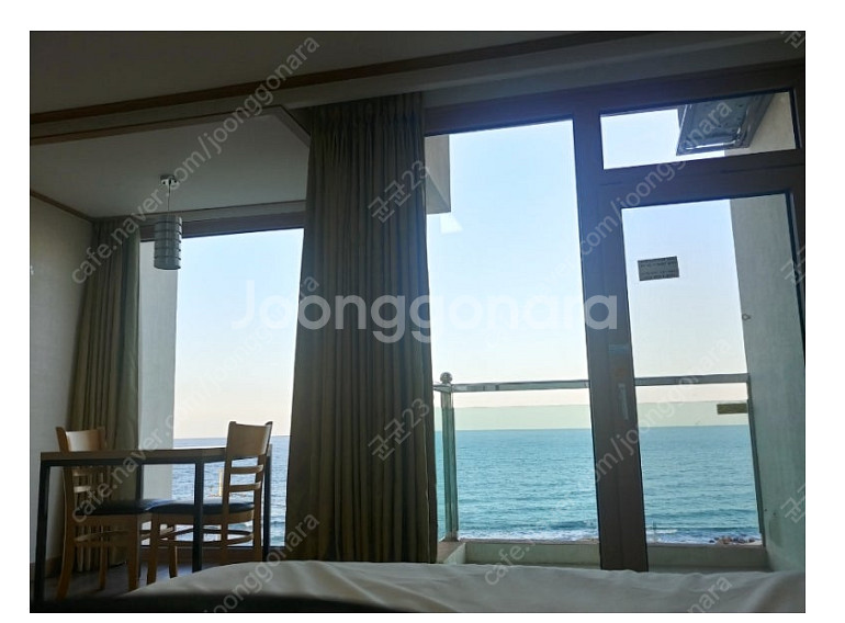 강릉 포시즌 호텔&해변 숙박 양도합니다.(오션뷰 투베드...--0