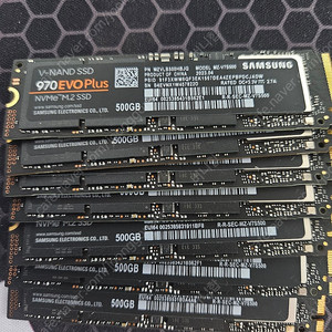 삼성 970 evo plus 500GB 판매합니다