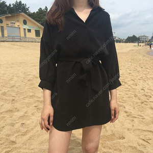 새상품) 블랙 원피스+끈