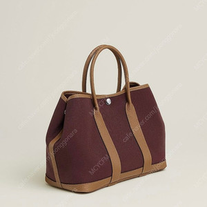 !!인상 전 정가 이하 판매!! 에르메스 가든파티 30 백 캔버스 네곤다 팔라듐 하드웨어 프륜 알장 H069573CKCY