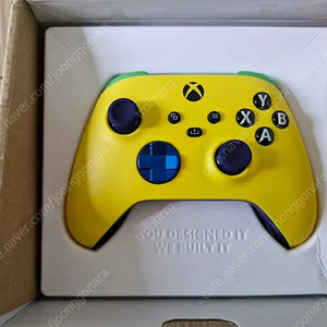 엑스박스 xbox 4세대 컨트롤러 디자인랩 단순개봉