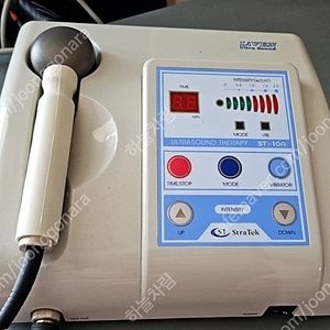 초음파치료기 스트라텍(ST-10A) 팝니다 5회사용 젤 가득드립니다 5회사용후 다 좋아저서 판매합니다