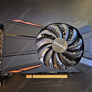GTX 1050 TI 4GB 무전원 그래픽카드 기가바이트