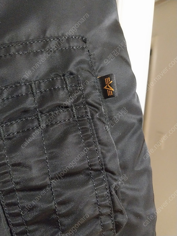 알파인더스트리 레귤러핏 블랙 이미지