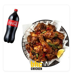 BHC 맛초킹+콜라1.25L