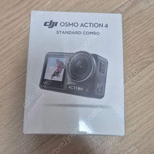 (미개봉새제품) DJI 오즈모 액션4 스탠다드콤보 액션캠. 미개봉 팔아요