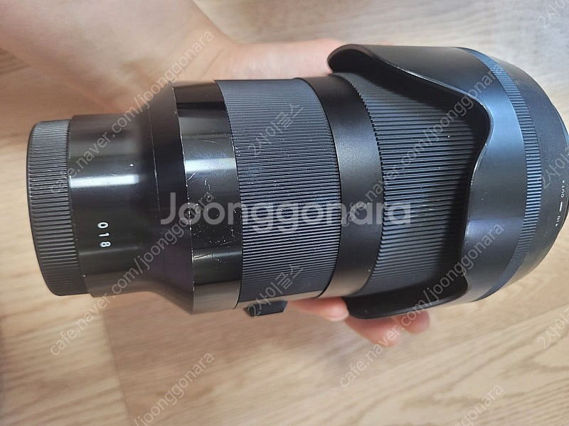 시그마아트 40mm 1.4 소니FE마운트 팝니다--1