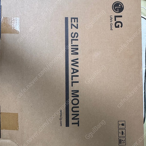 LG EZ Slim 벽걸이 브라켓(벽걸이 TV OLW480A)