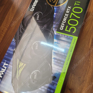 부산) 미개봉 이엠텍 PALIT RTX 5070 Ti GAMINGPRO 16GB 팝니다