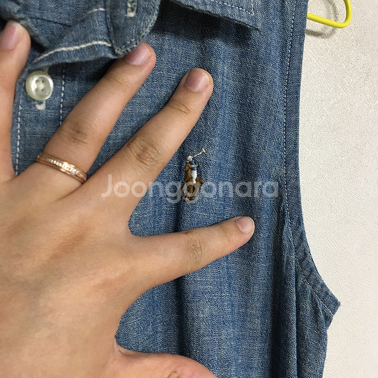 랄프로렌폴로 키즈 플레어 데님 원피스 10Y / 랑방 ...--1