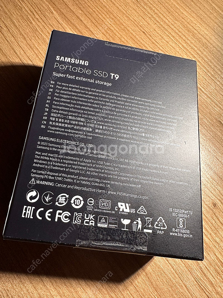 [삼성] T9 SSD 4TB(MU-PG4T0BWW)--1