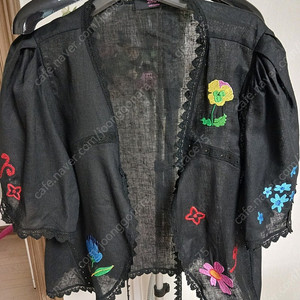 고퀄보세 세컨케이 린넨 가디건 블랙