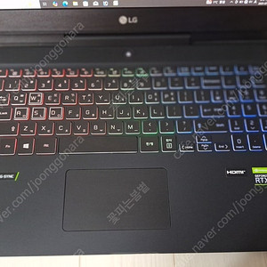 고성능 LG울트라기어GT, i7(x12)+RTX그래픽, 램32G, 1.5TB(정품 윈10)서울직거래