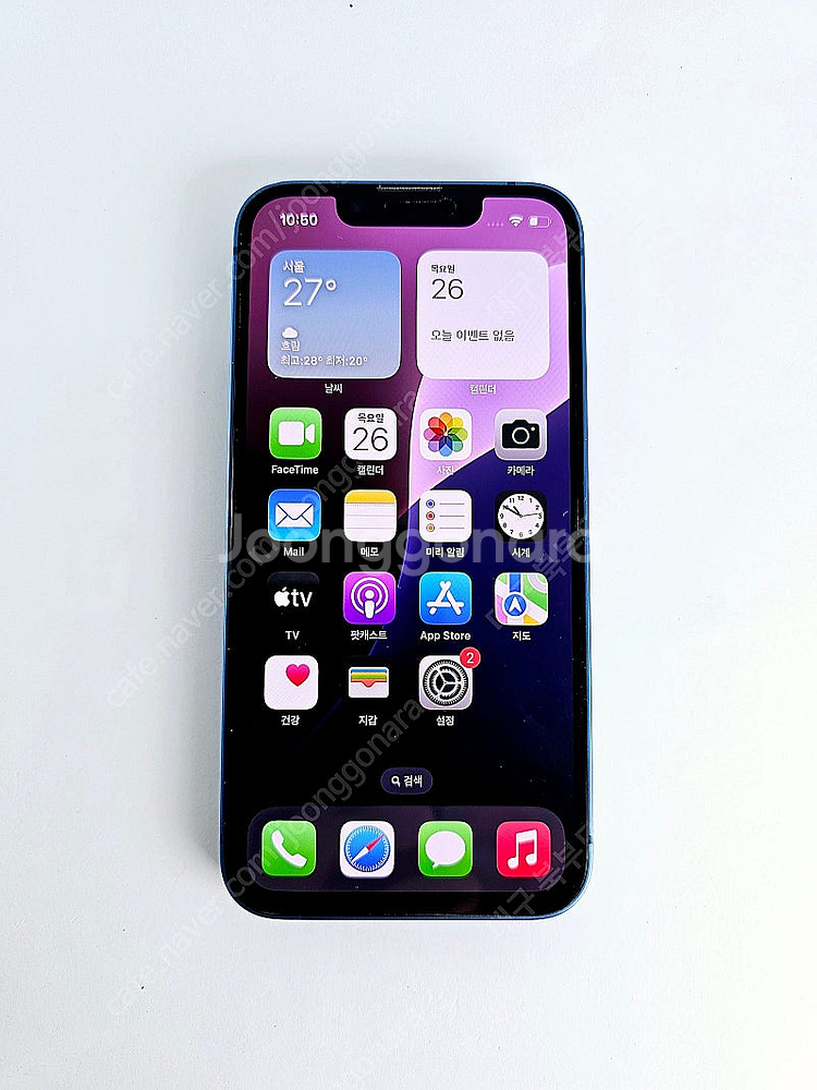 아이폰13미니 256GB 블루 특S급 공기계 중고폰 알...--0