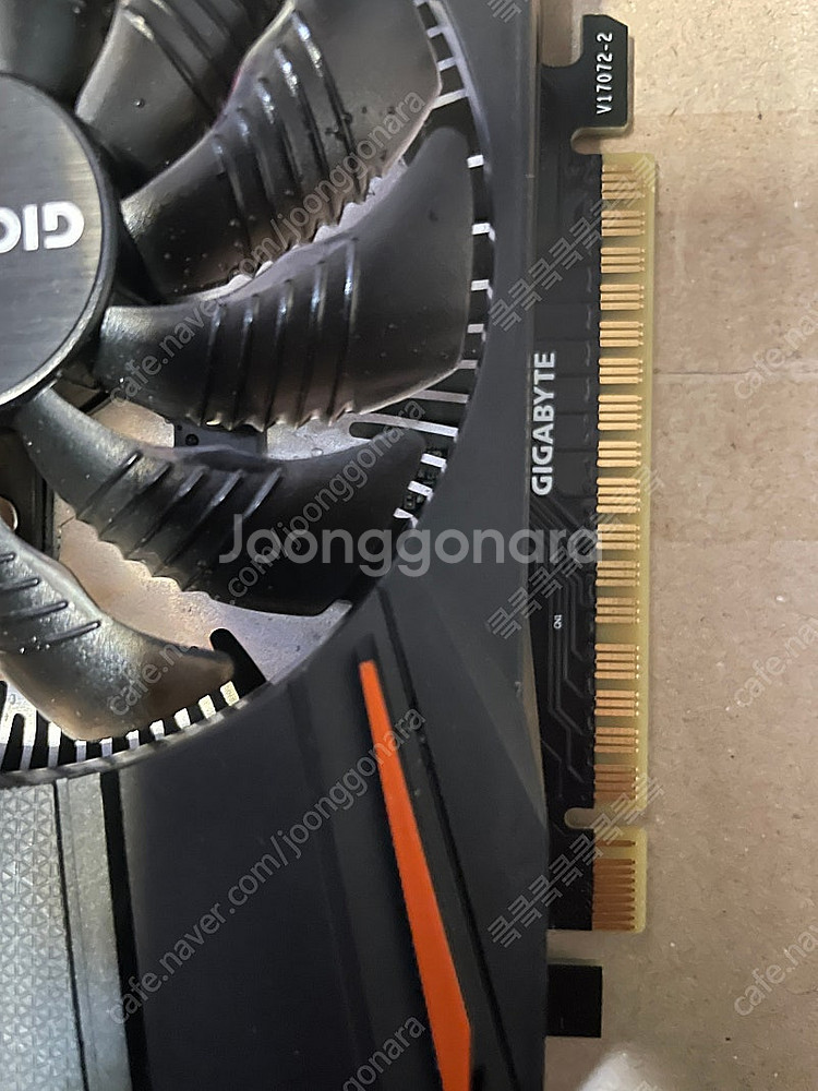 기가바이트 GTX 1050TI 무전원--3
