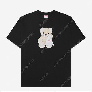 [XL] 슈프림 베어 티셔츠 블랙 25ss