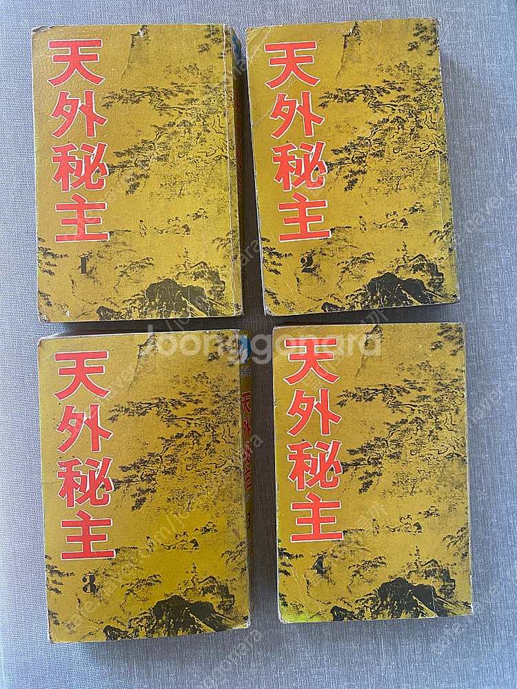 세로 무협소설 천외비주 1-6권 완질 1984년외 무림...--2