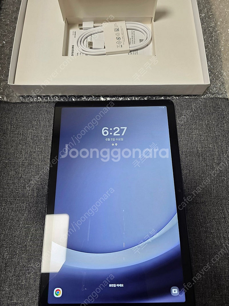 갤럭시탭 A9+ 와이파이용 64G 상태최상--0