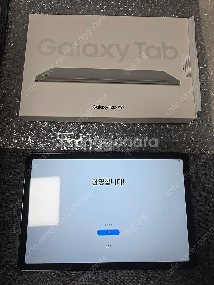 갤럭시탭 A9+ 와이파이용 64G 상태최상--6