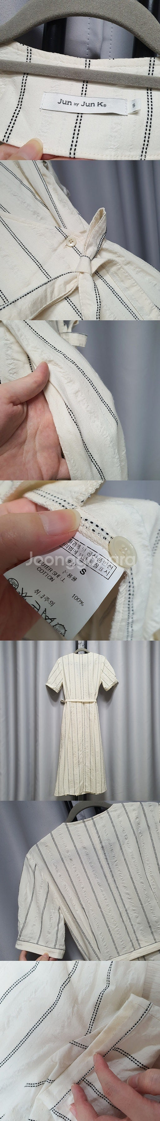 준바이준케이 반팔 랩 원피스 159000->택포3만--2